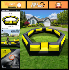 15Ft Inflatable Gaga Ball Pit with Blower - Portable Indoor/Outdoor Game for Fam picture