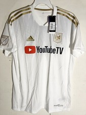 ADIDAS MLS JERSEY LOS ANGELES FC  LAFC WHITE SIZE MEN'S XL picture