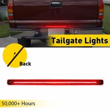 For 2001-2014 Chevy Silverado 2500HD 3500HD LED Rear Tailgate Brake Light Bar EA picture