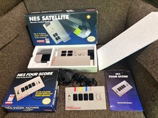 NINTENDO NES Four Score CIB & NES Satellite Both Extremely Clean Near Mint picture