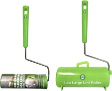 Leo 6.3-Inch Wide Lint Roller with Super Sticky Surface & Ergo Handle picture