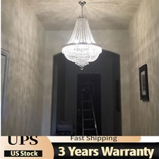 Antique Vintage Ceiling Lighting Pendant Lamp French Empire Crystal Chandelier picture