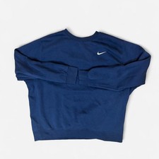 Nike Club Fleece Crewneck Sweatshirt Navy Blue Size XXL picture