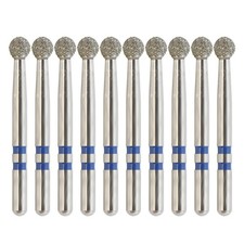 Dental Zirconia Diamond Cutting Burs Round Medium Grit Z801/023M FG High Speed picture