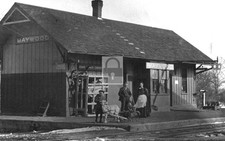 Railroad Train Station Depot Maywood Missouri MO - Reprint picture