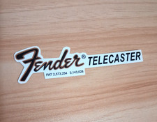 Fender Telecaster 1960s -1970s Style Waterslide Decal Pre-Cut & Ready to Use picture