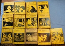 13 VOLS. THE YELLOW BOOK SERIES 1894-1897 JOHN LANE THE BODLEY HEAD BEARDSLEY picture