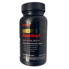 GNC Mens Staminol • Daily Sexual Health • Dietary Supplement • 60 Capsules picture