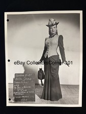 Betty Grable Shocking Miss Pilgrim Original 8x10 Costume Wardrobe Photo 1945 /47 picture