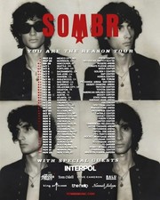 SOMBR You Are The Reason Tour 2026 Poster picture