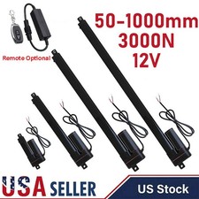 DC 12V Electric Linear Actuator Cylinder Lift 3000N 675lbs Stroke 2