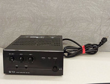 TOA BG-235 35W 3-Channel Mixer Amplifier Black RCA L/R, Speaker Jacks picture