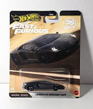Hot Wheels Lamborghini Aventador Coupe 1:64 Black Diecast Unopened picture