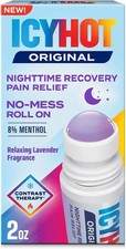 Icy Hot Original Pain Relief, Nighttime Recovery, Roll-On, Lavender, 2 oz. picture