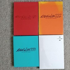 Rebuild of Evangelion Blu-ray Movie 1.11 2.22 3.33 3.0+1.0 Complete 4 Set JP picture