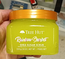 Tree Hut Rainbow Sherbet Shea Sugar Exfoliating Body Scrub 18 oz picture