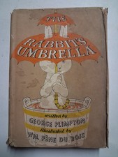 1955 THE RABBIT'S UMBRELLA George Plimpton 1st Ed WILLIAM Pene Du Bois ILLUSTR picture