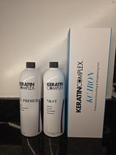 Keratin Complex KC PRIMER/NKST ~ 67.6 total ~ Huge Set ~ AND KC STRAIGHTENER SET picture