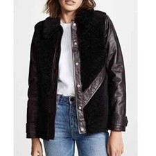 A.P.C. Veste Wilson Jacket in Marron Fonce picture