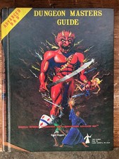 TSR Games Advanced Dungeons & Dragons Dungeon Masters Guide 1979 Hardcover ISBN picture