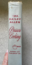 SIGNED Ida Bailey Allen PRESSURE COOKING Garden City Publishing c. 1947 HC picture