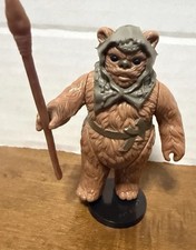 Vintage 1985 Kenner Star Wars Last 17 Romba Ewok Complete Hood Spear Nm Nice*101 picture