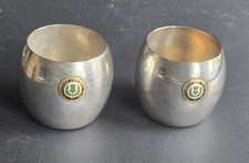 RARE Garden City Golf Club Silver Plate Cups -  Set of 2 picture