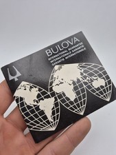 Bulova Accutron Vintage Warranty Vintage Watch Warranty in White... picture