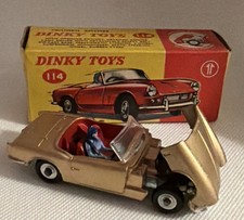 Dinky 114 Triumph Spitfire In Original Box NEAR MINT Vintage Original 1960s picture