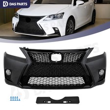 Complete Front Bumper Cover Grille Assembly Set Fits 2011-2017 Lexus CT200h 1.8L picture