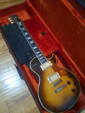 Gibson Les Paul Custom Sunburst Solid Body Guitar w/Case Bill Lawrence Pickups  picture