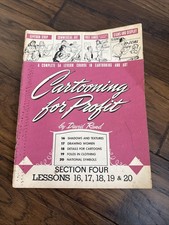Vintage Cartooning For Profit Book Section 4 Lessons 16-20 picture