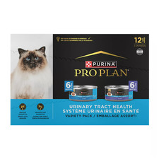 New Purina Pro Plan Urinary Tract Cat Food 12 Pack 5.5 oz Wet High Protein Pate picture