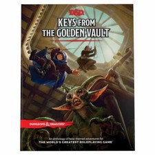 Dungeons and Dragons 5E: Keys from The Golden Vault Adventure Book picture