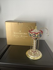 Waterford Holiday Heirlooms Carousel Ornament Stand #121627 Display Holder RARE picture