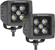 LED Cubes, 2PCS 3 Inch 100W CREE LED Pods Spot Beam off Road Driving Lights LED picture