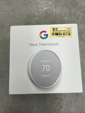 Google Nest Smart Thermostat, Snow - GA01334-US picture