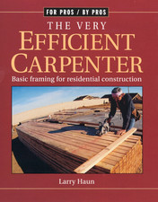 The Very Efficient Carpenter: Basic Framing for Residential Constructi Paperback picture