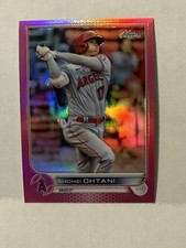 2022 Topps Chrome #1 Shohei Ohtani Pink Refractor Very Nice picture