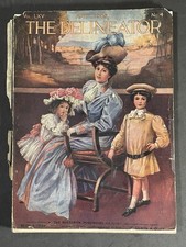 1905 April THE DELINEATOR MAGAZINE London England New York Woman’s Fashions picture