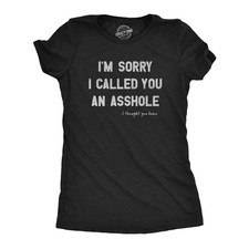 Womens Im Sorry I Called You An  T Shirt Funny Rude Joke Tee for Ladies picture