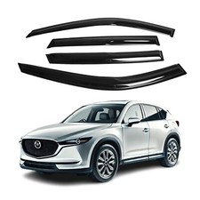 Fits Mazda CX-5 2017-2023 Side Window Visor Sun Rain Deflector Guard Thickened picture