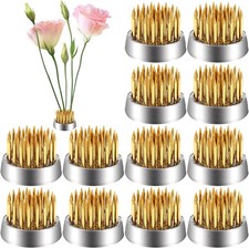 12 Pack Flower Frog Holder, Kenzans Round Flower Arranger Mini Frog Floral Frog picture