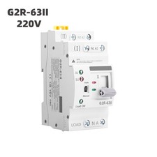 2P 63A 220V Mini Dual Power ATS  Automatic Transfer Switch for Generator Solar picture
