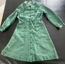 REDUCED Vintage 1952 Girl Scout INTERMEDIATE UNIFORM DRESS-FORT WAYNE #183 picture