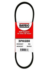Bando 3PK680 Serpentine Belt Bando USA OEM Quality Serpentine Belt picture