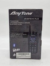 AnyTone AT-D878UVII Plus DMR VHF UHF Handheld Radio w/ Bluetooth GPS New picture