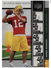 2005 Upper Deck NFL Players Rookie Premiere - Aaron Rodgers #16 (RC)  picture