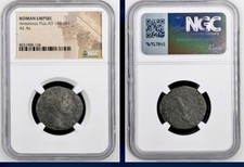Roman Emperor Antoninus Pius Ancient Coin 138-161AD NGC Genuine Bronze As picture