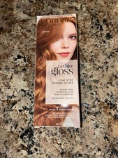 L'Oreal Paris COPPER Le Color Gloss One Step Toning Gloss 4 oz DISCONTINUED HTF picture